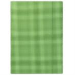 DONAU Gumis mappa, karton, A4, kockás, DONAU, zöld DONAU Gumis mappa, karton, A4, kockás, DONAU, zöld