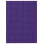 DONAU Gumis mappa, karton, A4, kockás, DONAU, kék DONAU Gumis mappa, karton, A4, kockás, DONAU, kék