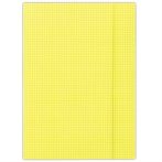 DONAU Gumis mappa, karton, A4, kockás, DONAU, citromsárga DONAU Gumis mappa, karton, A4, kockás, DONAU, citromsárga