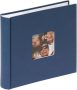   . Fotóalbum, 200 fotó, 10x15 cm, "Walther Fun", sötétkék