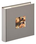 . Fotóalbum, 200 fotó, 10x15 cm, "Walther Fun", szürke . Fotóalbum, 200 fotó, 10x15 cm, "Walther Fun", szürke
