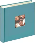   . Fotóalbum, 200 fotó, 10x15 cm, "Walther Fun", türkizkék