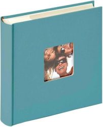. Fotóalbum, 200 fotó, 10x15 cm, "Walther Fun", türkizkék . Fotóalbum, 200 fotó, 10x15 cm, "Walther Fun", türkizkék