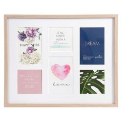 . Képkeret, galéria, fa, 3 db 10x10, 3 db 10x15, "Goldbuch Verona", natúr . Képkeret, galéria, fa, 3 db 10x10, 3 db 10x15, "Goldbuch Verona", natúr