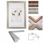 . Képkeret, műanyag, 10x15 cm, "Mosaic", pezsgő . Képkeret, műanyag, 10x15 cm, "Mosaic", pezsgő