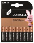 DURACELL Elem, AAA mikro, 18 db, DURACELL "Basic" DURACELL Elem, AAA mikro, 18 db, DURACELL "Basic"