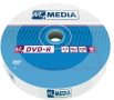   MYMEDIA DVD-R lemez, 4,7 GB, 16x, 10 db, zsugor csomagolás, MYMEDIA (by VERBATIM)