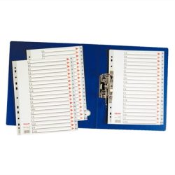 ESSELTE Regiszter, műanyag, A4, A-Z, ESSELTE, szürke ESSELTE Regiszter, műanyag, A4, A-Z, ESSELTE, szürke