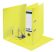 LEITZ Iratrendező, 80 mm, A4, karton, újrahasznosított, LEITZ "180 Recycle", sárga