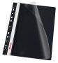   ESSELTE Gyorsfűző, lefűzhető, PP, A4, ESSELTE, VIVIDA, fekete