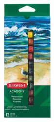 DERWENT Tempera készlet, 12 darabos, 12 ml, DERWENT "Academy" DERWENT Tempera készlet, 12 darabos, 12 ml, DERWENT "Academy"