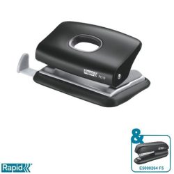 RAPID Lyukasztó, kétlyukú, 10 lap, RAPID "FC10 Fashion", fekete RAPID Lyukasztó, kétlyukú, 10 lap, RAPID "FC10 Fashion", fekete