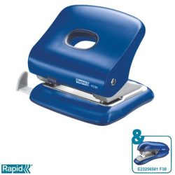 RAPID Lyukasztó, kétlyukú, 30 lap, RAPID "FC30", vízkék RAPID Lyukasztó, kétlyukú, 30 lap, RAPID "FC30", vízkék