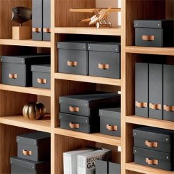 LEITZ Iratpapucs, karton, 100 mm, LEITZ "Puro", fekete LEITZ Iratpapucs, karton, 100 mm, LEITZ "Puro", fekete