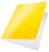 LEITZ Gyorsfűző, laminált karton, A4, LEITZ "Wow", sárga