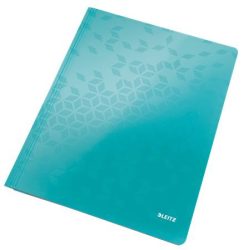 LEITZ Gyorsfűző, laminált karton, A4, LEITZ "Wow", jégkék LEITZ Gyorsfűző, laminált karton, A4, LEITZ "Wow", jégkék