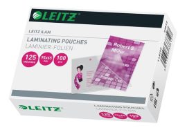 LEITZ Meleglamináló fólia, 125 mikron, 65x95 mm, fényes, LEITZ "iLam" LEITZ Meleglamináló fólia, 125 mikron, 65x95 mm, fényes, LEITZ "iLam"