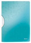 LEITZ Gyorsfűző, klipes, PP, A4, LEITZ "Wow ColorClip" jégkék LEITZ Gyorsfűző, klipes, PP, A4, LEITZ "Wow ColorClip" jégkék