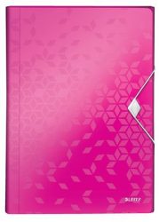 LEITZ Harmonikamappa, A4, PP, 6 rekeszes, LEITZ "Wow", rózsaszín LEITZ Harmonikamappa, A4, PP, 6 rekeszes, LEITZ "Wow", rózsaszín