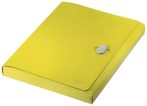   LEITZ Iratvédő mappa, 38 mm, PP, A4, LEITZ "Recycle", sárga