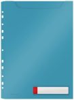   LEITZ Genotherm, lefűzhető, A4 maxi, LEITZ "Cosy Privacy", nyugodtkék