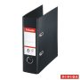   ESSELTE Iratrendező, 75 mm, A5, PP, ESSELTE "Standard", Vivida fekete