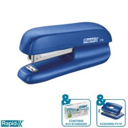 RAPID Tűzőgép, mini, No. 10, 10 lap, RAPID "F5", kék RAPID Tűzőgép, mini, No. 10, 10 lap, RAPID "F5", kék