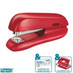 RAPID Tűzőgép, 24/6, 26/6, 20 lap, RAPID "F6", piros RAPID Tűzőgép, 24/6, 26/6, 20 lap, RAPID "F6", piros