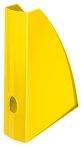   LEITZ Iratpapucs, műanyag, 60 mm, elöl nyitott, LEITZ "Wow", sárga