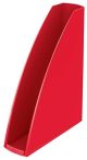   LEITZ Iratpapucs, műanyag, 60 mm, elöl nyitott, LEITZ "Wow", piros