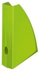   LEITZ Iratpapucs, műanyag, 60 mm, elöl nyitott, LEITZ "Wow",  zöld