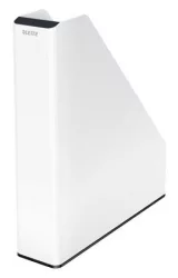 LEITZ Iratpapucs, műanyag, 73 mm, kettős színhatású, LEITZ "Wow", fekete