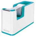 LEITZ Ragasztószalag-adagoló, asztali, feltöltött, LEITZ "Wow", fehér-jégkék LEITZ Ragasztószalag-adagoló, asztali, feltöltött, LEITZ "Wow", fehér-jégkék