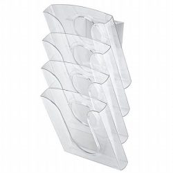 LEITZ Katalógustartó, kiegészítő támasszal, A4, 4 rekeszes, LEITZ "Presenter", víztiszta LEITZ Katalógustartó, kiegészítő támasszal, A4, 4 rekeszes, LEITZ "Presenter", víztiszta