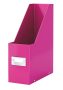   LEITZ Iratpapucs, PP/karton, 95 mm, LEITZ "Click&Store", rózsaszín