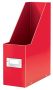   LEITZ Iratpapucs, PP/karton, 95 mm, LEITZ "Click&Store", piros