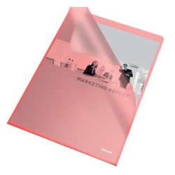 ESSELTE Genotherm, "L", A4, 105 mikron, narancsos felület, ESSELTE "Standard", piros ESSELTE Genotherm, "L", A4, 105 mikron, narancsos felület, ESSELTE "Standard", piros