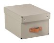   LEITZ Tárolódoboz, S méret, LEITZ "Puro", homokbézs