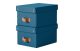 LEITZ Tárolódoboz, S méret, LEITZ "Puro", óceánkék LEITZ Tárolódoboz, S méret, LEITZ "Puro", óceánkék