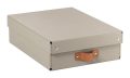   LEITZ Tárolódoboz, M méret, alacsony, LEITZ "Puro", homokbézs