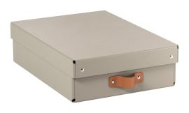 LEITZ Tárolódoboz, M méret, alacsony, LEITZ "Puro", homokbézs LEITZ Tárolódoboz, M méret, alacsony, LEITZ "Puro", homokbézs