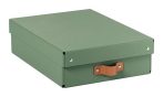 LEITZ Tárolódoboz, M méret, alacsony, LEITZ "Puro", zsályazöld LEITZ Tárolódoboz, M méret, alacsony, LEITZ "Puro", zsályazöld