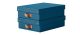 LEITZ Tárolódoboz, M méret, alacsony, LEITZ "Puro", óceánkék LEITZ Tárolódoboz, M méret, alacsony, LEITZ "Puro", óceánkék