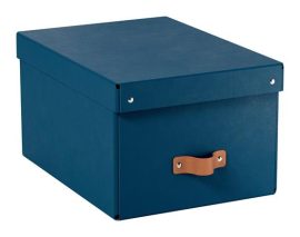 LEITZ Tárolódoboz, M méret, LEITZ "Puro", óceánkék LEITZ Tárolódoboz, M méret, LEITZ "Puro", óceánkék