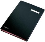 ESSELTE Aláírókönyv, A4, 20 részes, karton, ESSELTE, fekete ESSELTE Aláírókönyv, A4, 20 részes, karton, ESSELTE, fekete