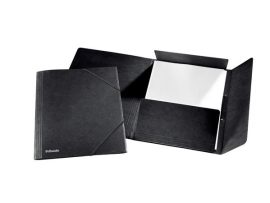 ESSELTE Gumis mappa, 15 mm, prespán, A4, ESSELTE "Rainbow", fekete ESSELTE Gumis mappa, 15 mm, prespán, A4, ESSELTE "Rainbow", fekete