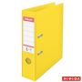   ESSELTE Iratrendező, 75 mm, A4, PP, élvédő sínnel, ESSELTE "Standard", Vivida sárga