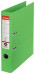   ESSELTE Iratrendező, 50 mm, A4, környezetbarát, élvédő sínnel, ESSELTE "No.1", zöld