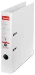 ESSELTE Iratrendező, 50 mm, A4, környezetbarát, élvédő sínnel, ESSELTE "No.1", fehér
