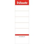   ESSELTE Cserecímke, iratrendezőhöz, kétoldalas, 50x158 mm, ESSELTE, fehér
